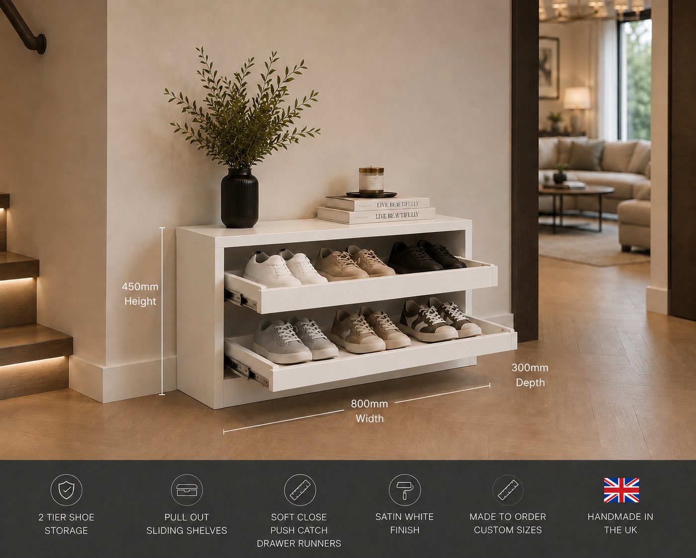 shoe rack